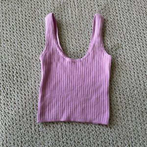 Women's Purple Crop-top